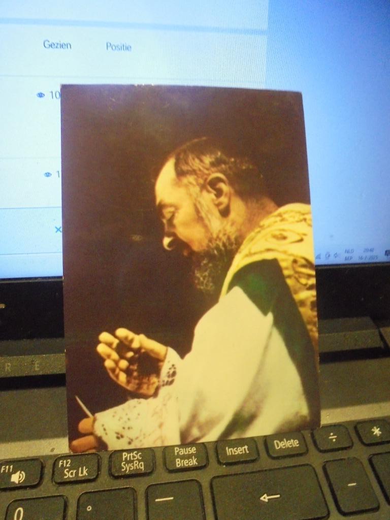 P. Pio de Pietrelcina, Enlèvement ou Envoi, Comme neuf, Carte ou Gravure, Christianisme | Catholique