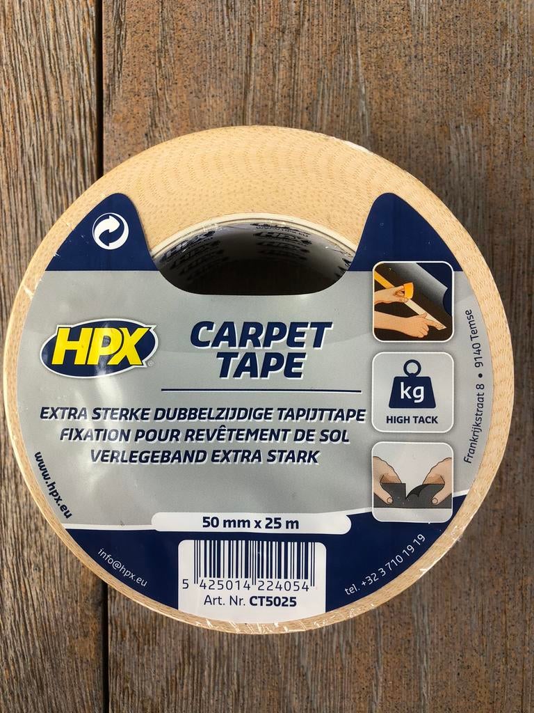 Dubbelzijdige tape, Huis en Inrichting, Ophalen, Zo goed als nieuw