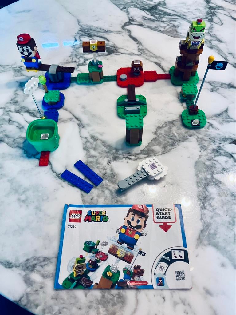 LEGO Super Mario startersset 71360, Kinderen en Baby's, Ophalen, Gebruikt, Lego