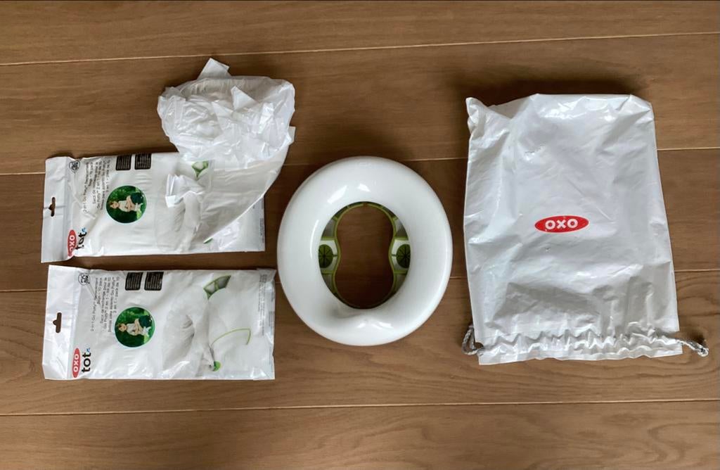 OXO tot 2 in 1 - Plaspotje en WC verkleiner, Ophalen, Zo goed als nieuw