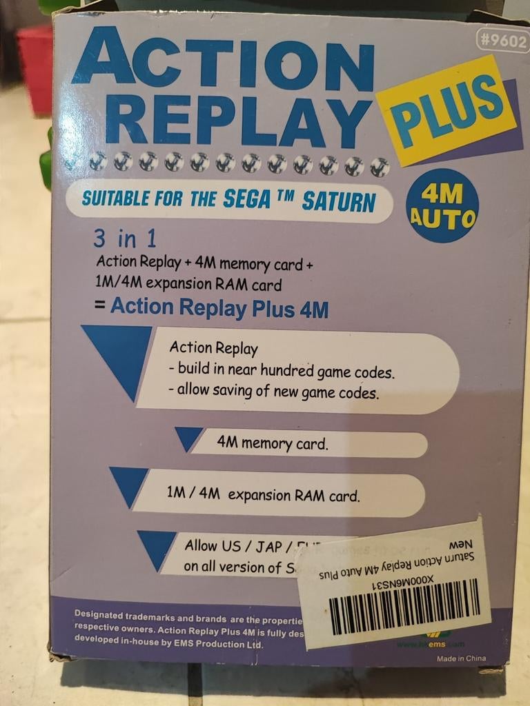 Action replay voor Sega Saturn, Ophalen of Verzenden, Zo goed als nieuw