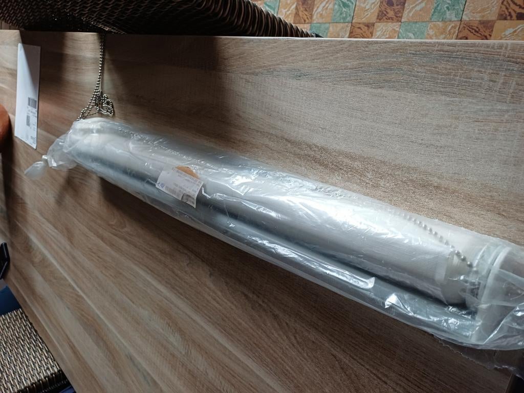 Heytens rolgordijn nieuw H240 cm L 83 cm, 200 cm of meer, Wit, Nieuw, Classique