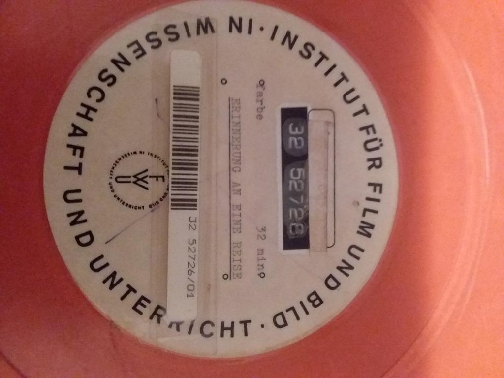 16mm speelfilm  --  Erinnering an eine reise (1985), Enlèvement ou Envoi, Film 16 mm