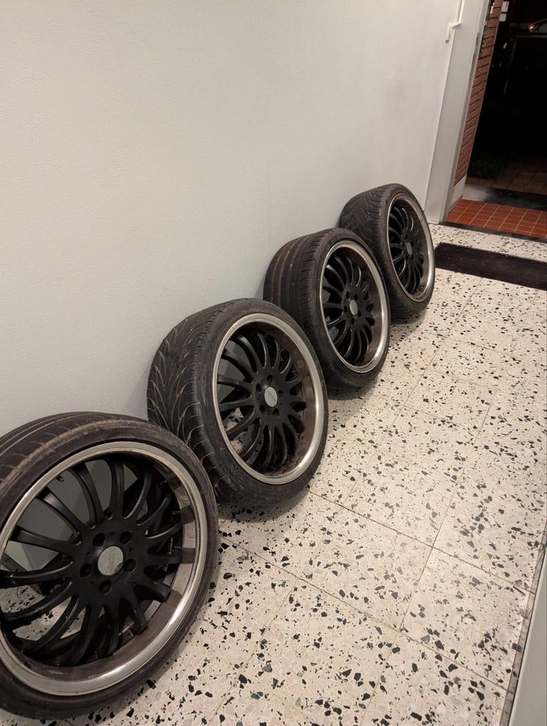 Team Dynamics 19inch velgen set, Enlèvement ou Envoi, Pneu(s)