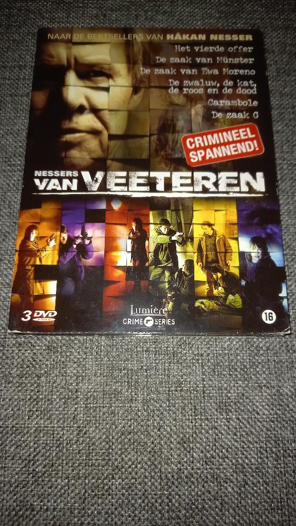 DVD box Van Veeteren, Ophalen of Verzenden, Gebruikt