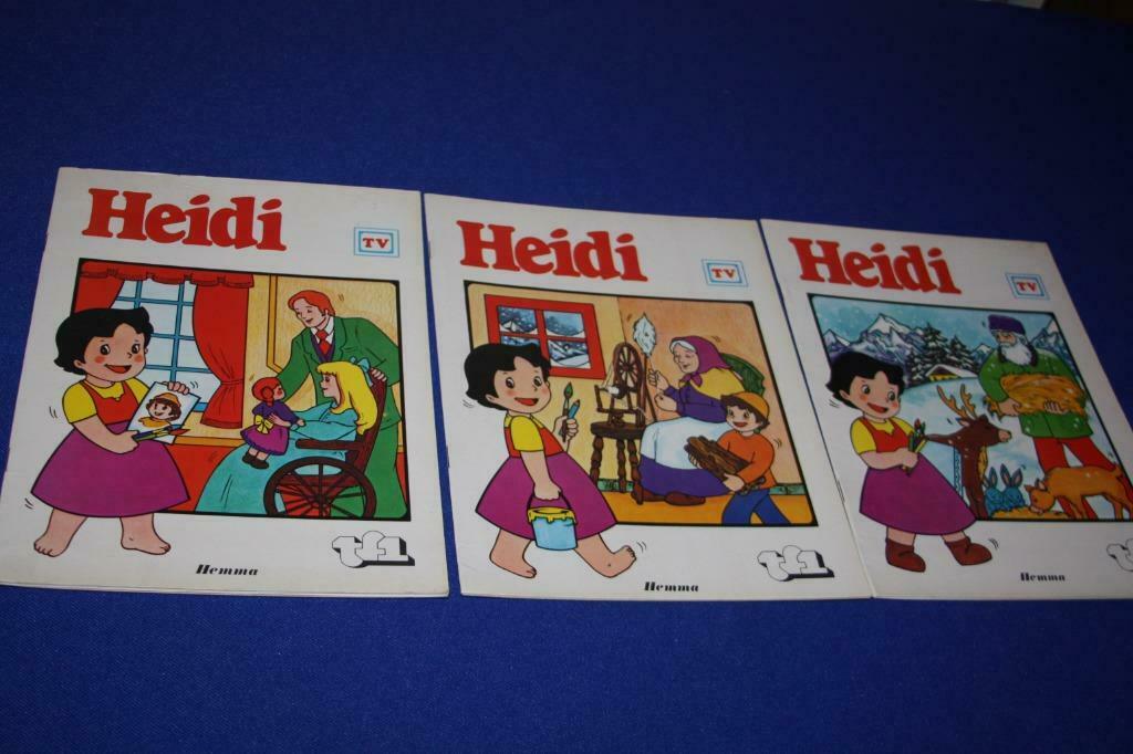 3 kleurboekjes ( TV , TF1 , Hemma uitgaven ) 1e druk 1980, Verzamelen, Ophalen of Verzenden, Zo goed als nieuw, Tv, Overige typen