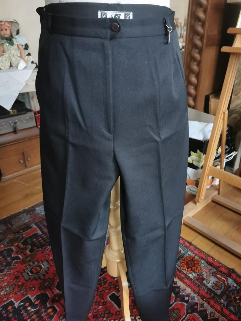 Magnifique pantalon classique noir pour femme de la marque J, Enlèvement ou Envoi, Taille 42/44 (L)