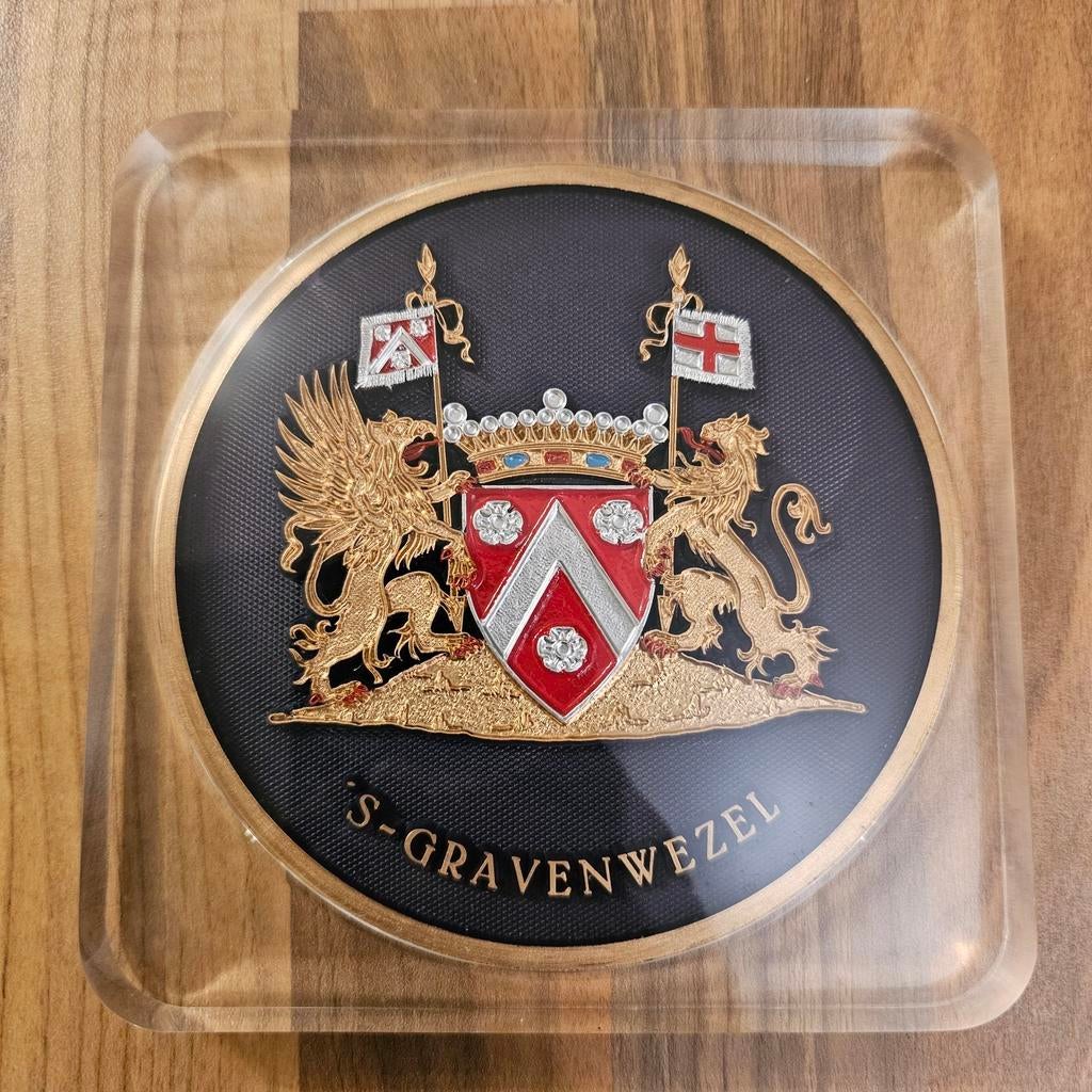 Embleem 'S Gravenwezel, Ophalen of Verzenden