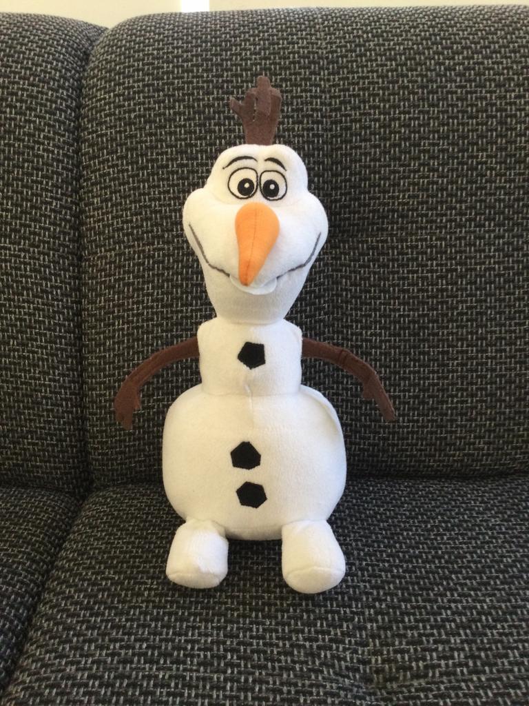 Olaf groot, Kinderen en Baby's, Speelgoed | Knuffels en Pluche, Ophalen, Zo goed als nieuw