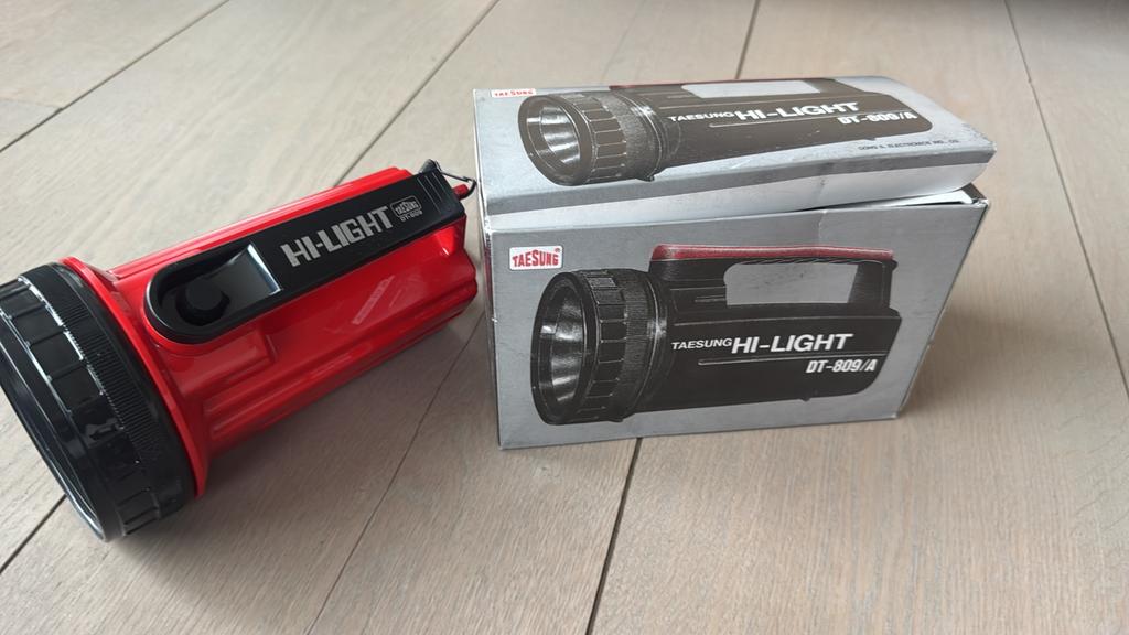 Grote zaklamp, Ophalen, Nieuw, Batterij