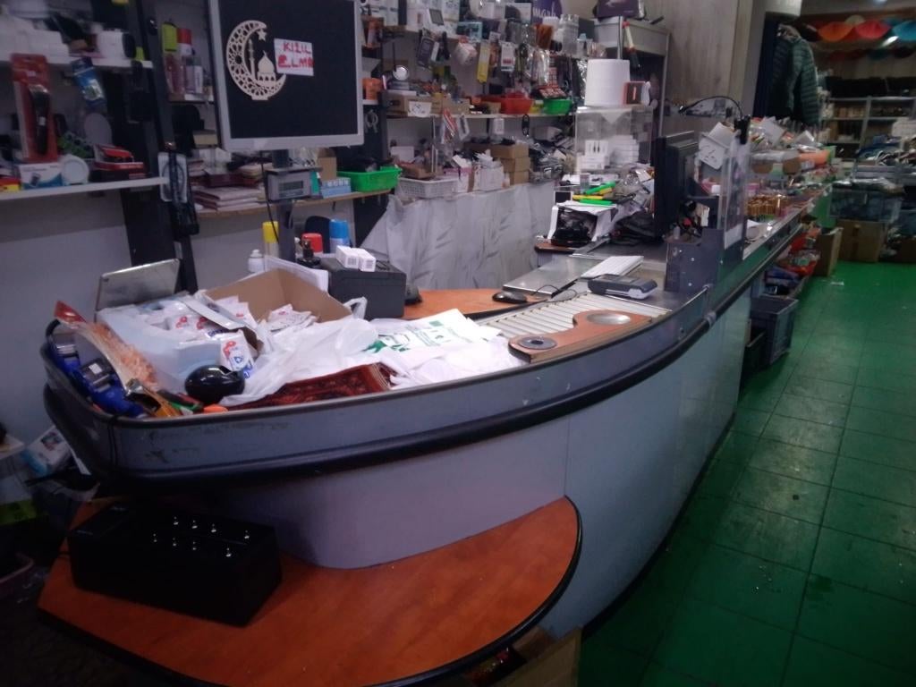 Profosyonel Marketing kassa en samen met  systeem en enz., Ophalen, Gebruikt, Bakkerij en Slagerij