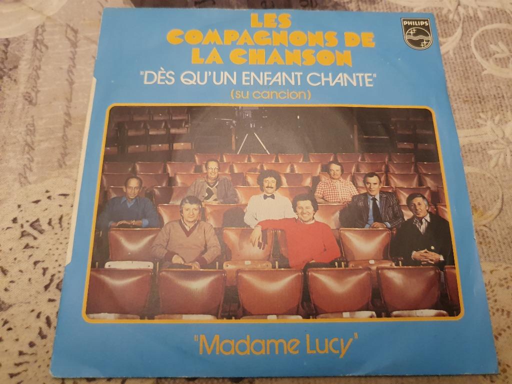 Disque vinyl 45 tours Les Compagnons De La Chanson, Enlèvement ou Envoi, Comme neuf