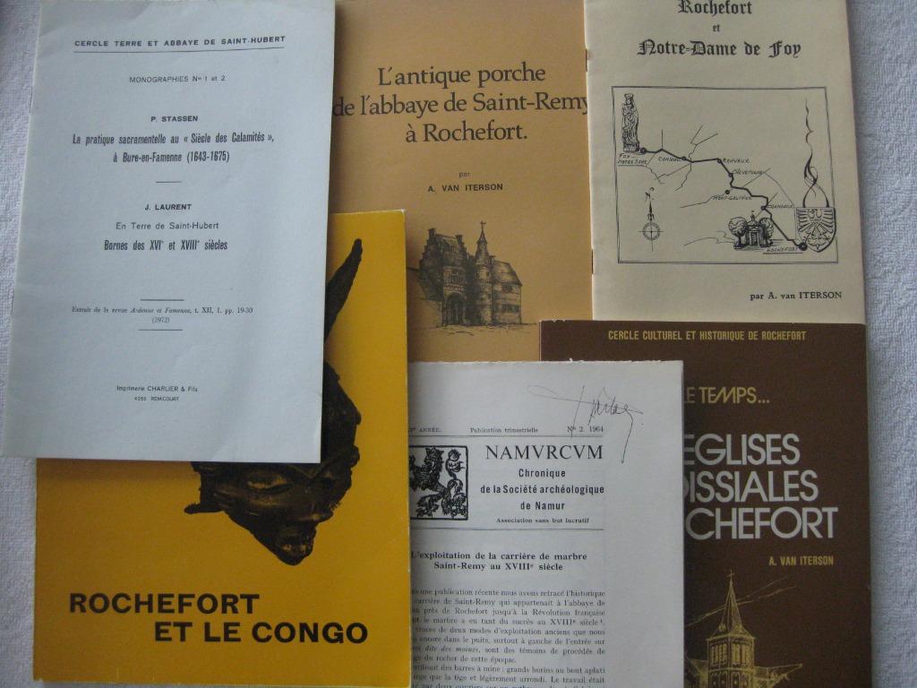 Famenne Rochefort Bure Van Iterson - EO 1964 .. 69 72 75 78, Enlèvement ou Envoi, Utilisé