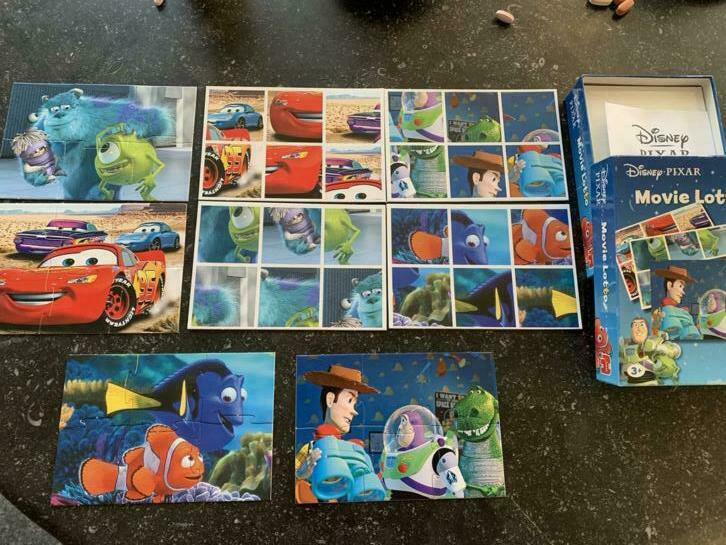 Disney Pixar Movie Lotto 3+ nieuwstaat, Enlèvement ou Envoi, Comme neuf, Découverte