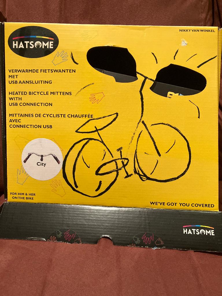 Fietswanten verwarmd, Neuf, Femmes, Gants, Hatsome