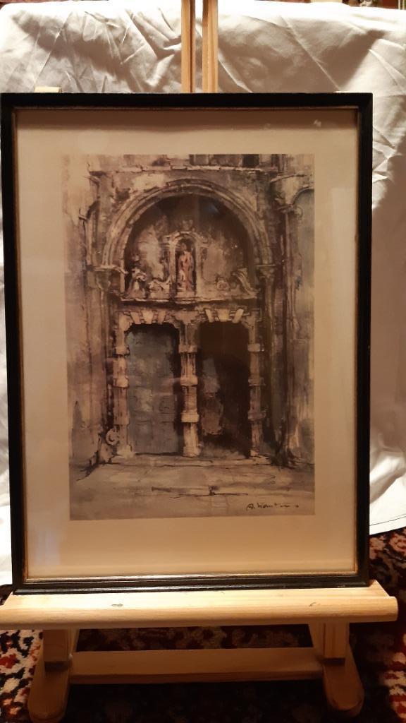 4 offset litho's Alex Wauters , Gentse gezichten...., Ophalen