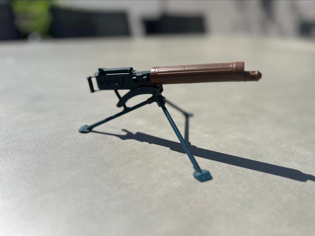 Palitoy vintage action man machinegeweer, Verzamelen, Ophalen, Zo goed als nieuw