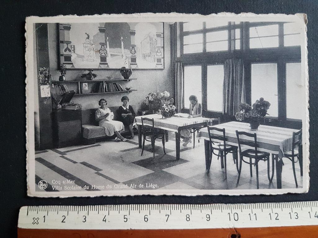 Postkaart De Den Haan a/Zee Coq s/Mer Home Grand Air Liège, Enlèvement ou Envoi, 1940 à 1960, Non affranchie, Flandre Occidentale