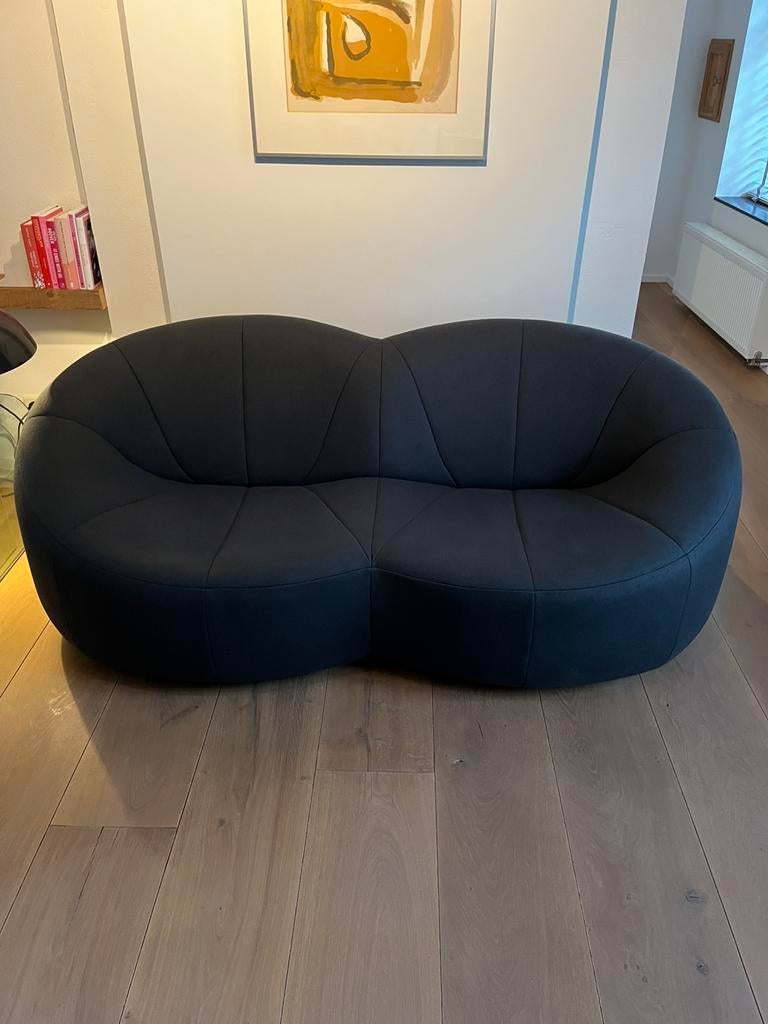 Ligne Roset Pumpkin 2 places Pierre Paulin, 75 à 100 cm, Design vintage retro ligne roset pumpkin, Enlèvement, Deux personnes