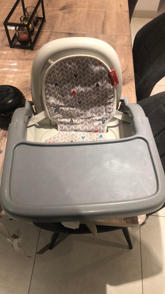 Rehausseur de siège, Enlèvement, Utilisé, Chaise de table, Ceinture(s)