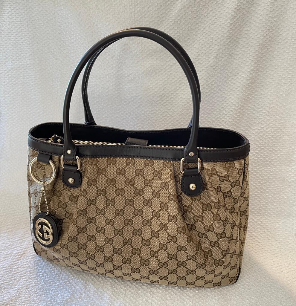 Gucci, Original GG Canvas Sukey, NIEUW!!, Handtassen en Accessoires, Tassen | Damestassen, Ophalen, Nieuw, Overige kleuren, Overige typen