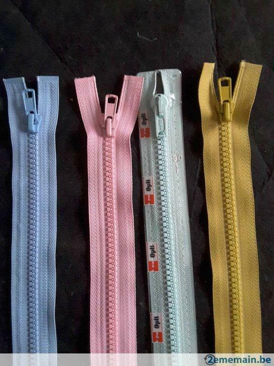 tirette ou fermeture éclair détachable 30 cm coloris divers, Hobby & Loisirs créatifs, Enlèvement ou Envoi, Neuf