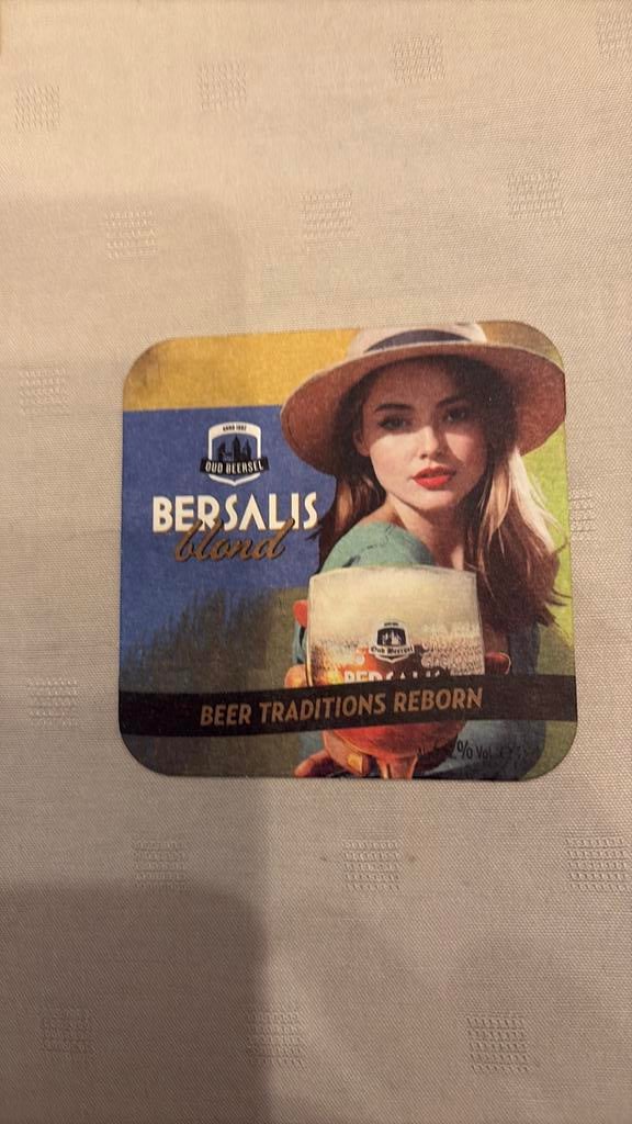 Bierviltje oud Beersel, Ophalen of Verzenden, Nieuw, Viltje(s)