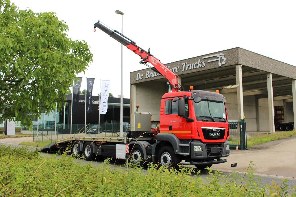 MAN TGS 35.360 8X2 - 2016 - EURO 6 - 369.300 km, Autos, Camions, Entreprise, Achat, Caméra de recul, MAN, Diesel, Euro 6, 2 portes