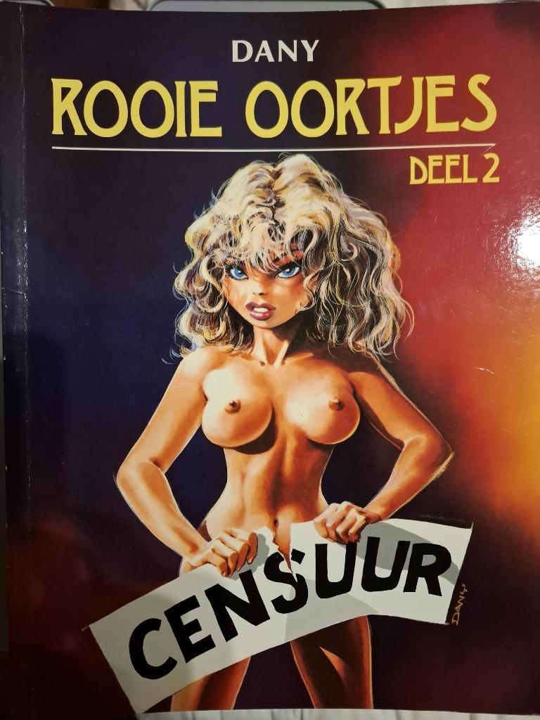 erotische strips Rooie oortjes 3€ per strip, Boeken, Meerdere stripboeken, Ophalen of Verzenden, Gelezen