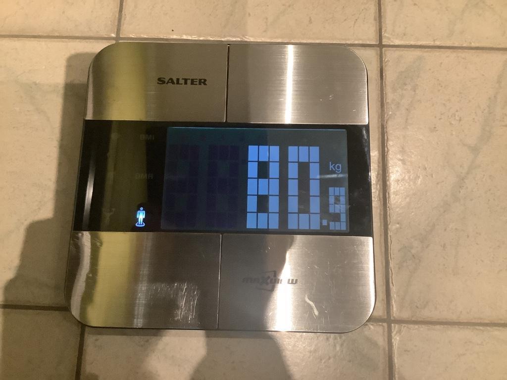 Weegschaal, Elektronische apparatuur, Ophalen, Gebruikt, 100 kg of meer, Digitaal