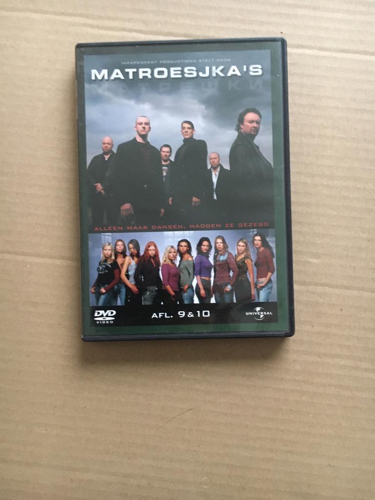 Dvd : Matroesjka’s - Afl . 9 & 10 - Axel Daeseleire ., Cd's en Dvd's, Dvd's | Drama, Zo goed als nieuw, Drama, Vanaf 16 jaar, Ophalen of Verzenden