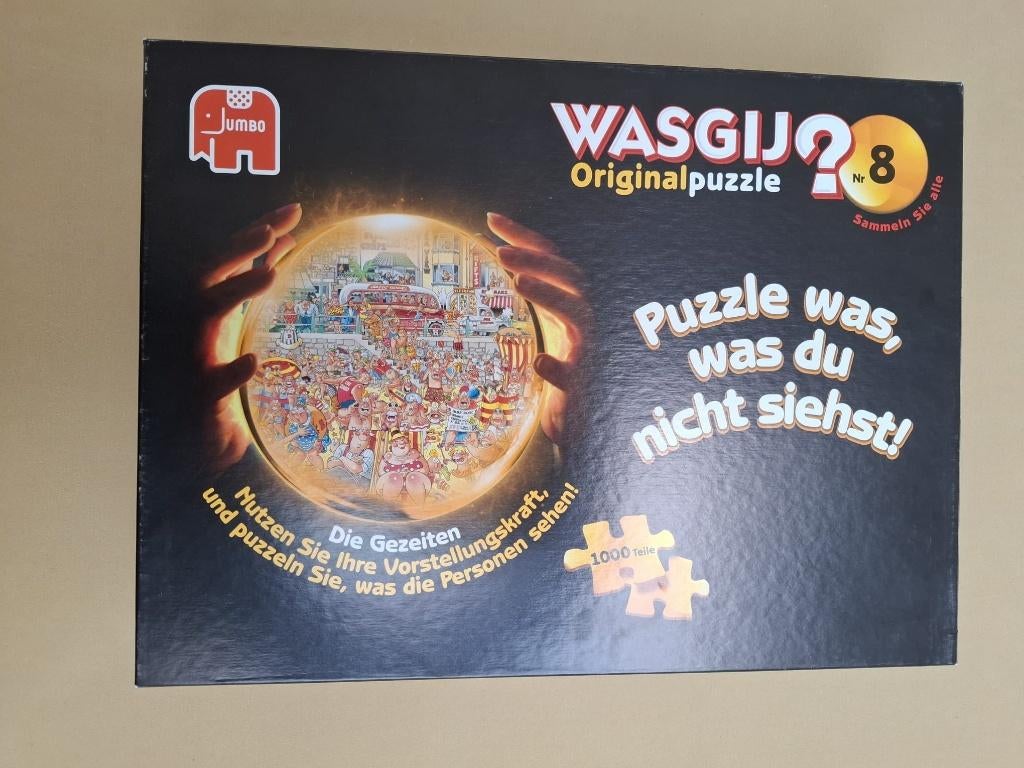 Puzzel Wasgij - 1000 stukken - origineel nr 8, Ophalen, 500 t/m 1500 stukjes, Gebruikt, Legpuzzel