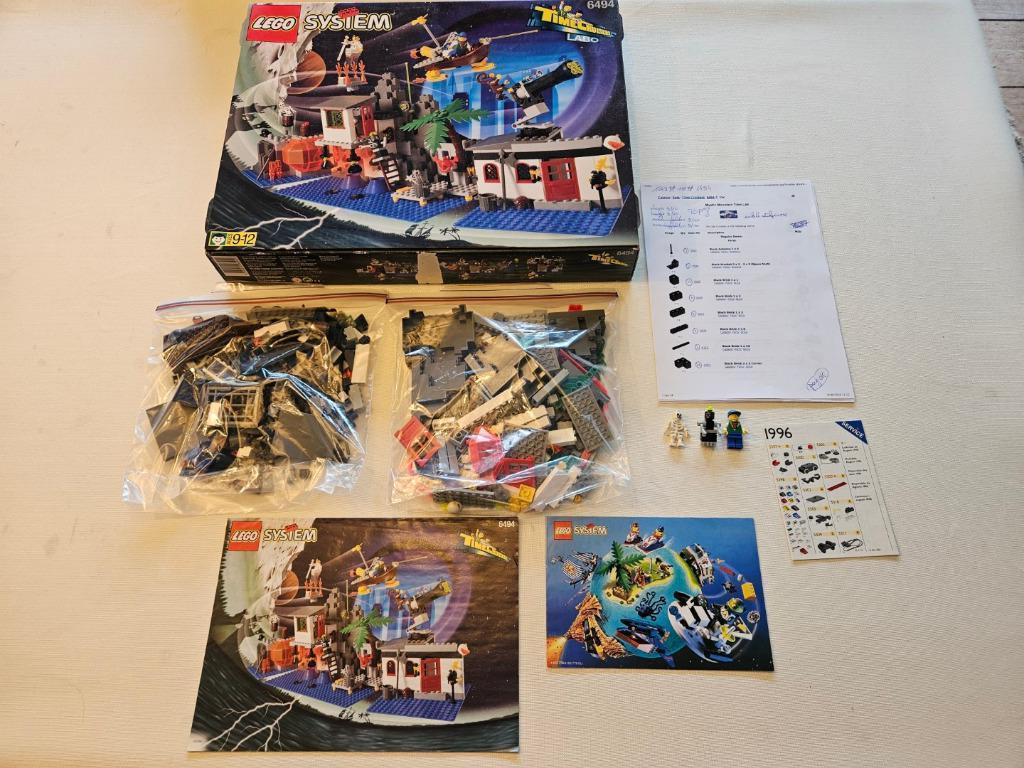 LEGO Time Cruisers 6494 Mystic Mountain Time Lab MET DOOS, Enlèvement ou Envoi, Comme neuf, Ensemble complet, Lego