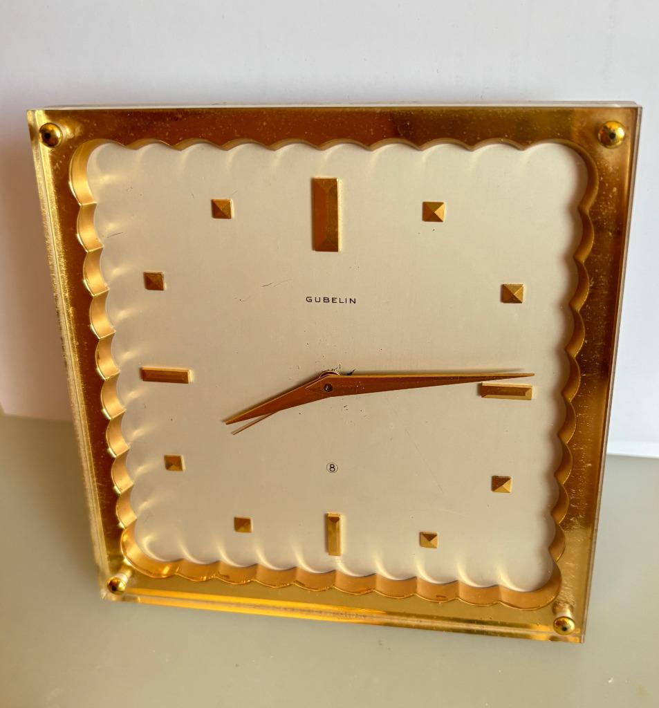 GUBELIN Gübelin horloge Modell 8 • Luzern Lucerne • Swiss A, Ophalen of Verzenden, Overige merken, 1960 of later