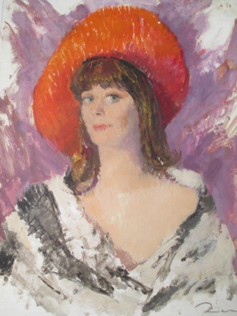 Staf (Gustaaf)  ZERK - pastel, Antiek en Kunst, Ophalen of Verzenden