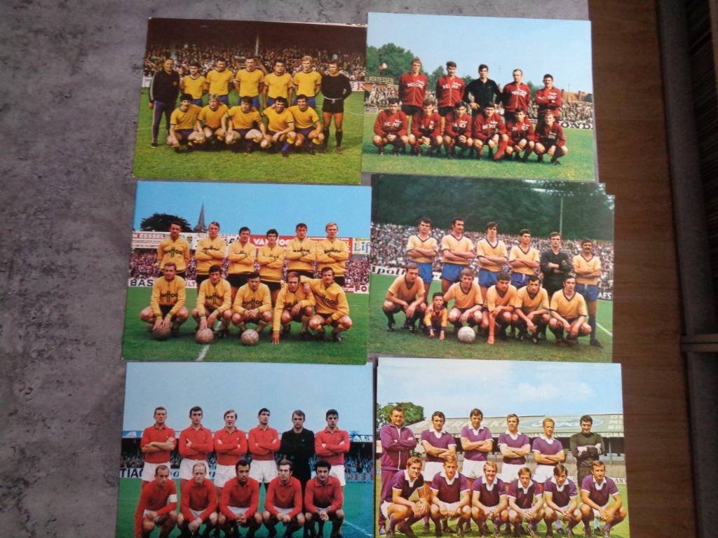 VOETBAL XL KAARTEN  5 TEAMS KIES UIT    24x18cm, Verzamelen, Sportartikelen en Voetbal, Ophalen of Verzenden