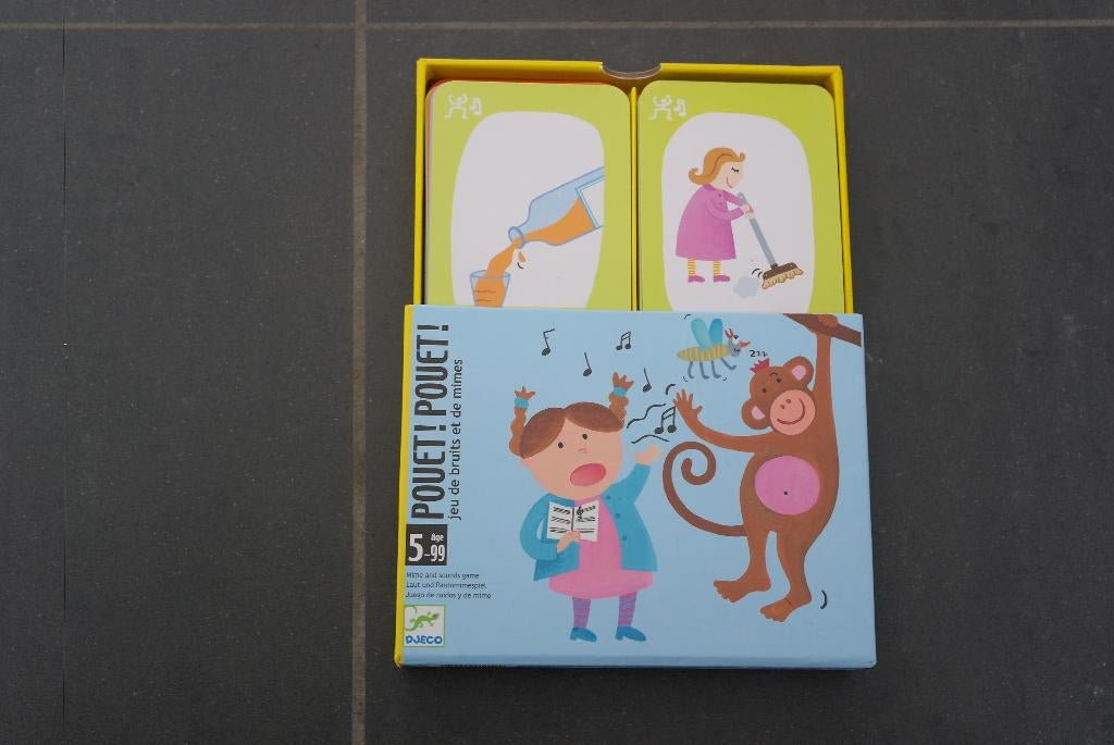 Spel Pouet Pouet Djeco, Hobby en Vrije tijd, Ophalen of Verzenden, Zo goed als nieuw, Djeco