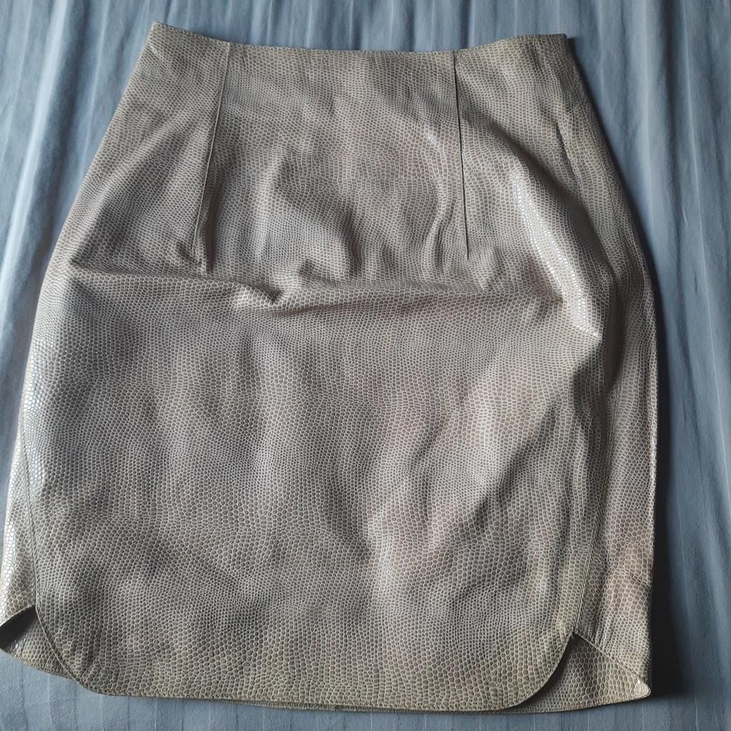 PURIFICACION GARCIA*LEDERROK*NIEUW*SMALL* TOP*, Kleding | Dames, Ophalen, Beige, Nieuw, Maat 36 (S)