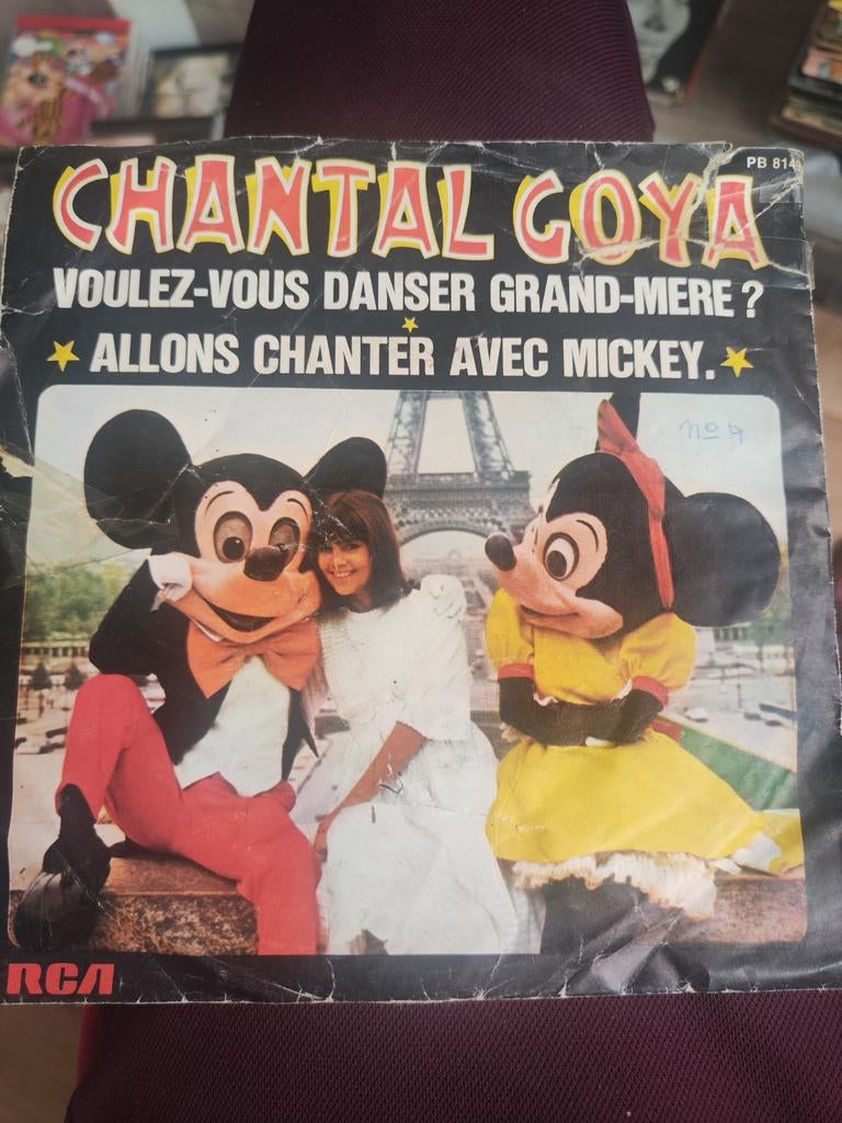 Vinyle Chantal Goya, Enlèvement, Utilisé
