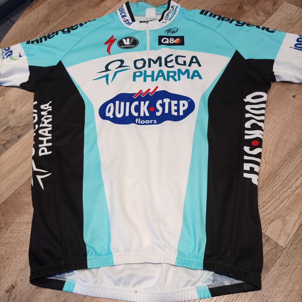 Wielertrui Quickstep vintage 2012, Ophalen, Gebruikt, Vermarc, Bovenkleding