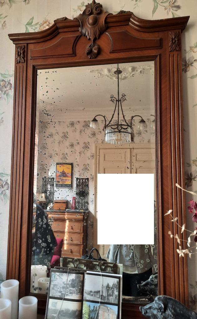 Miroir de cheminée, Enlèvement