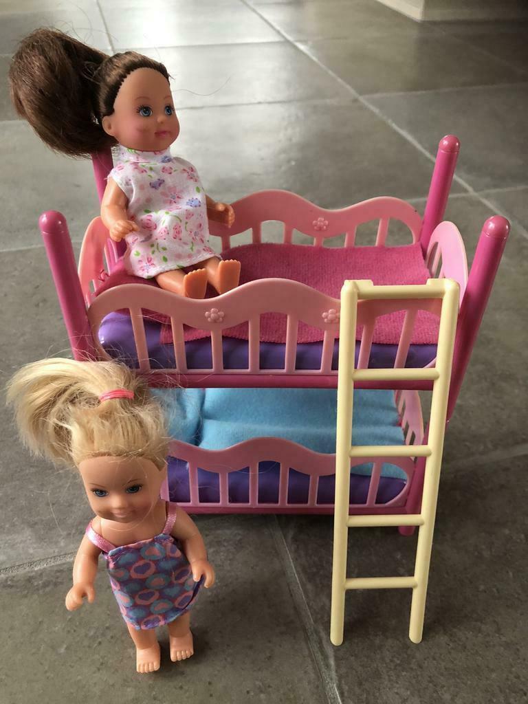 Steffi Evi’s stapelbed, Ophalen of Verzenden, Gebruikt, Barbie