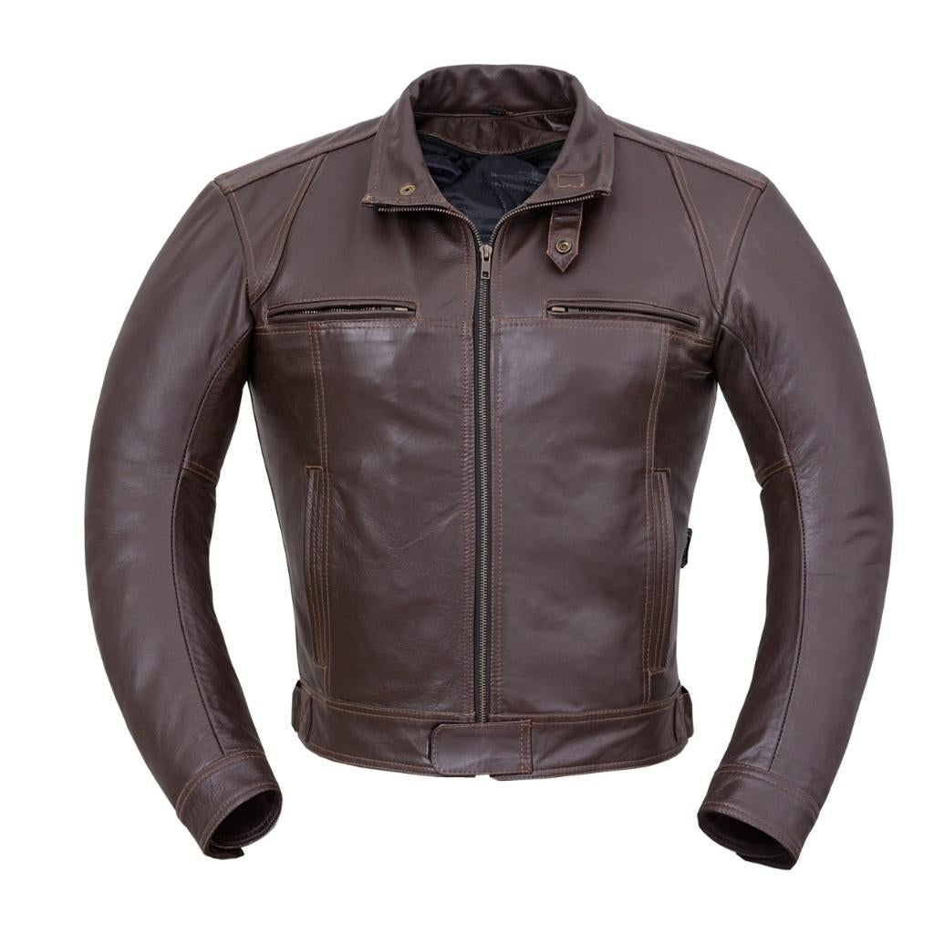 Blouson de moto veste moto en cuir neuf homologué CE neuf, Motos, Envoi, Neuf, avec ticket, Femmes, Manteau | cuir