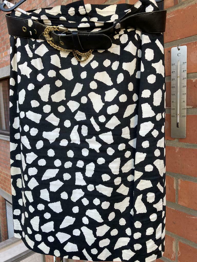 Katoenen rok Mayerline met riem maat 38, Mayerline, Ophalen, Gedragen