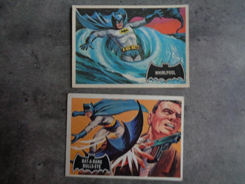 BATMAN kaarten black bat  jaren 60 2x  usa ed.diverse NRS, Verzenden