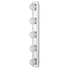 IKEA 2 stuks Ledsjo Led-wandlamp, roestvrij staal, Huis en Inrichting, Ophalen, Nieuw, Modern