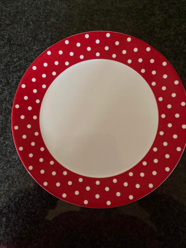 4 grote borden, Ophalen, Zo goed als nieuw, Bord(en)