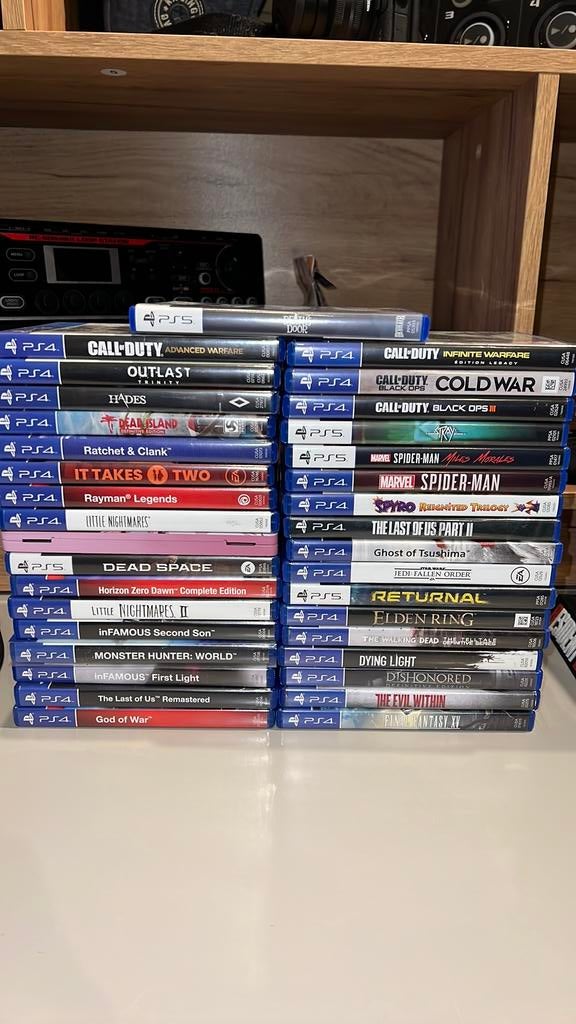 PS4/PS5 - Games (kijk beschrijving), Enlèvement, Comme neuf