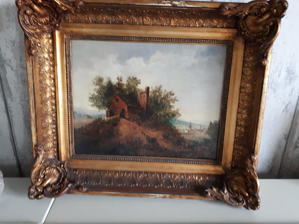 Très ancienne peinture sur panneau, Antiquités & Art, Enlèvement
