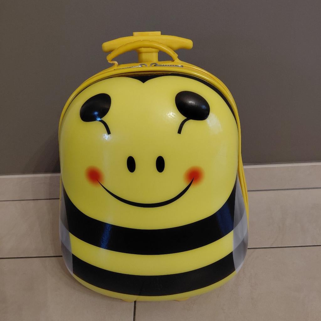 Kindertrolly "bijtje", Ophalen, Zo goed als nieuw, Zacht kunststof, Wieltjes